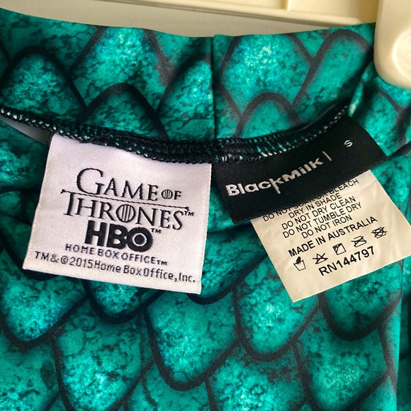 Blackmilk Game of Thrones Dragon Egg Skater Skirt - Picture 3 of 3